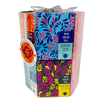 New Delhi Tea Hexagon Tea Gift Set